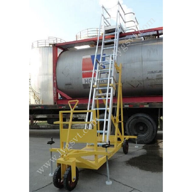 Truck Road Tanker Sampling And Inspection Mobile Platform Ladder Buy